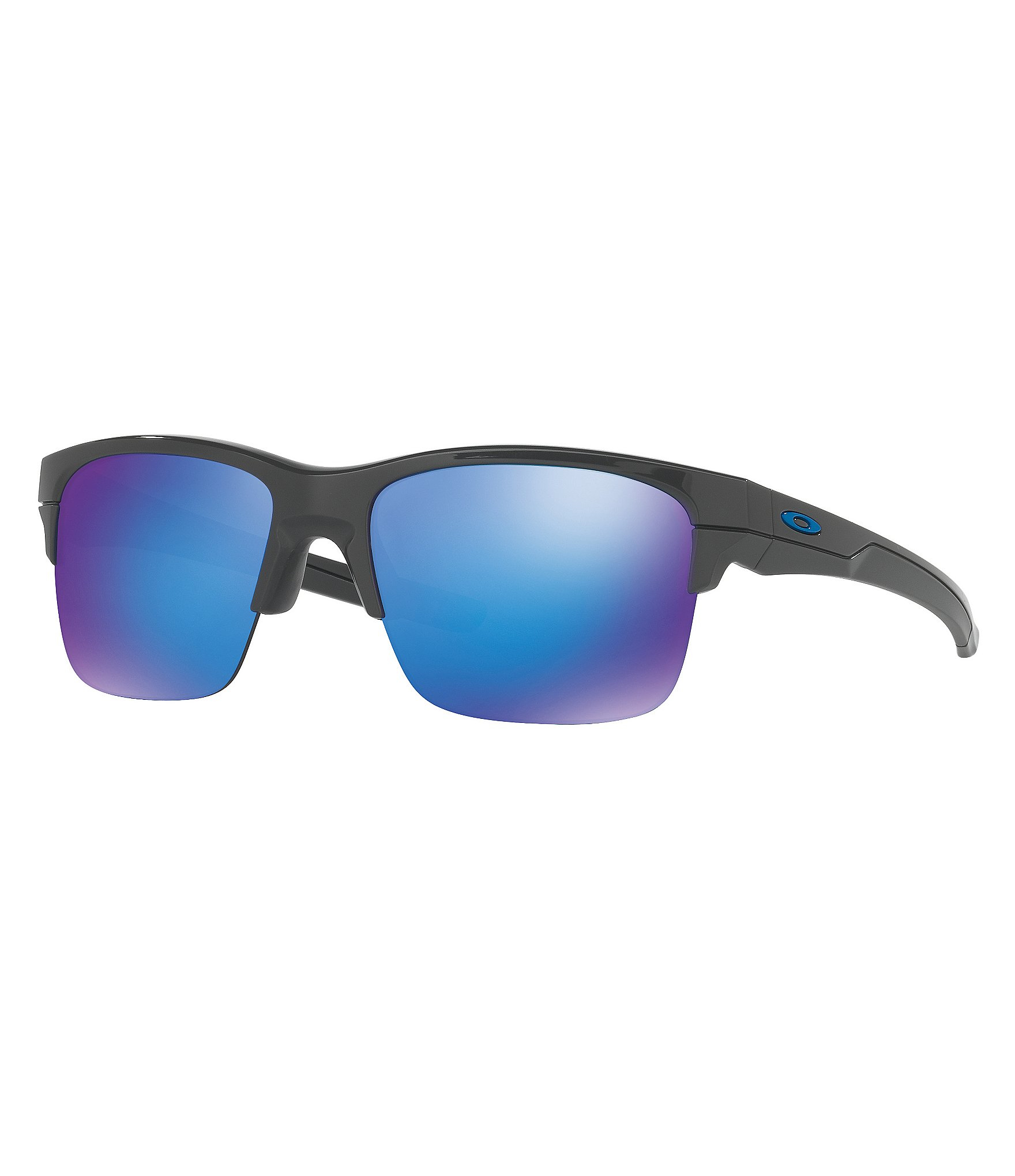 Lyst Oakley Thinlink Mirrored Semi Rimless Sunglasses In